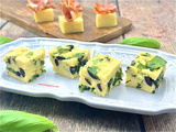 Polenta olives basilic
