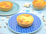 Quiches aux fruits de mer