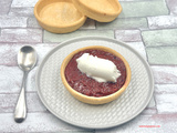 Quiches fraises burrata
