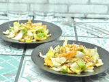 Salade endive haddock