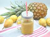 Smoothie ananas poires