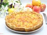 Tarte aux pommes fleurs