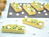 Tartelettes crème de pistache kiwi