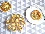 Tartelettes feta et herbes