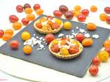 Tartelettes tomates cerises feta