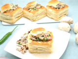 Vol-au-vent poulet et saveurs du terroir