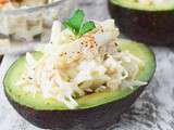 Avocats Farcis au Crabe des Neiges