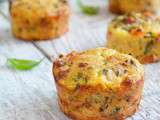 Minis Frittatas de Pomme de Terre avec Bacon et Légumes