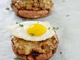 Portobello Farcis aux Champignons et Fromage