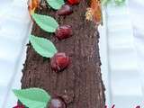 Buche au chocolat