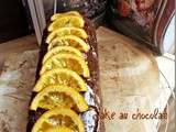 Cake au chocolat orange ... recette de cake facile