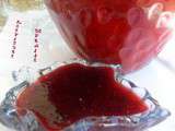 Confiture de Fraises ……….(marmelade)