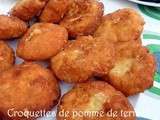 Croquettes de pommes de terre au fromage