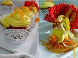 Cupcakes a l'orange et au babeurre