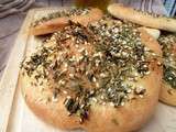 Manakish ,Galette a l'origan (zaater) recette libanaise