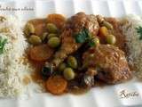 Poulet aux olives