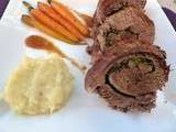 Rôti de gigot d'agneau farci ... Recette spécial Aid el Kibir