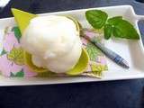 Sorbet au citron