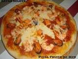 Pizza Fruits de Mer