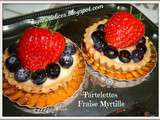 Tartelettes Fraise Myrtille