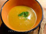 Soupe butternut et pomme