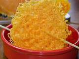 Chips Fromage (Mimolette) façon sucette