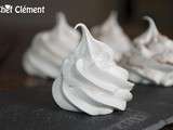 Meringue italienne au Cooking Chef