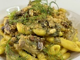 Pâtes aux sardines à la sicilienne