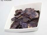 Chips de vitelotte