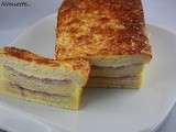 Croque monsieur façon cake