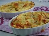 Gratin de gnocchis aux deux fromages