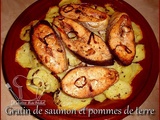 Tajine de pommes de terre et saumon== طاجن البطاطا والسلمون