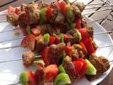 Marinade pour brochettes de boeuf