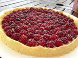 Tarte aux framboises