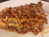 Lasagnes d’aubergines à la viande hâchée