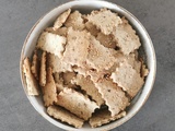 Crackers aux graines et sésame sans gluten