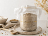 Levain sans gluten au riz et au sarrasin