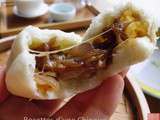 Bao (baozi) aux oignons confits et vieux comté