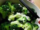 Brocoli sauté à l'ail 蒜茸西兰花 suànróng xīlánhuā