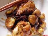 Poulet mijoté aux marrons 栗子鸡 lìzi jī