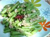 Salade d'haricots verts 凉拌扁豆 liángbàn biǎndòu