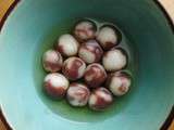 Tang Yuan marbré au chocolat cassis 雨花石汤圆