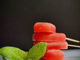 Popsicles à la pastéque