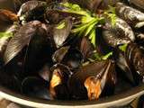 Moules marinières toutes simples