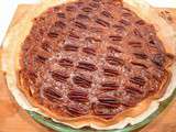 Pecan Pie de Thanksgiving , la tarte aux noix de pécan des us