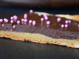 Tarte chocolat - caramel façon Twix