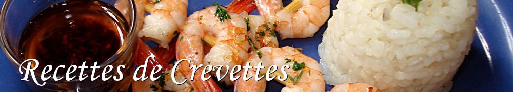 Recettes de Recettes de Crevettes