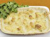 Gratin de gnocchis au jambon et coriandre