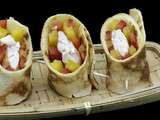 Wraps au crabe