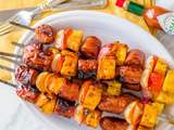 Brochettes de brunch au sirop d’érable